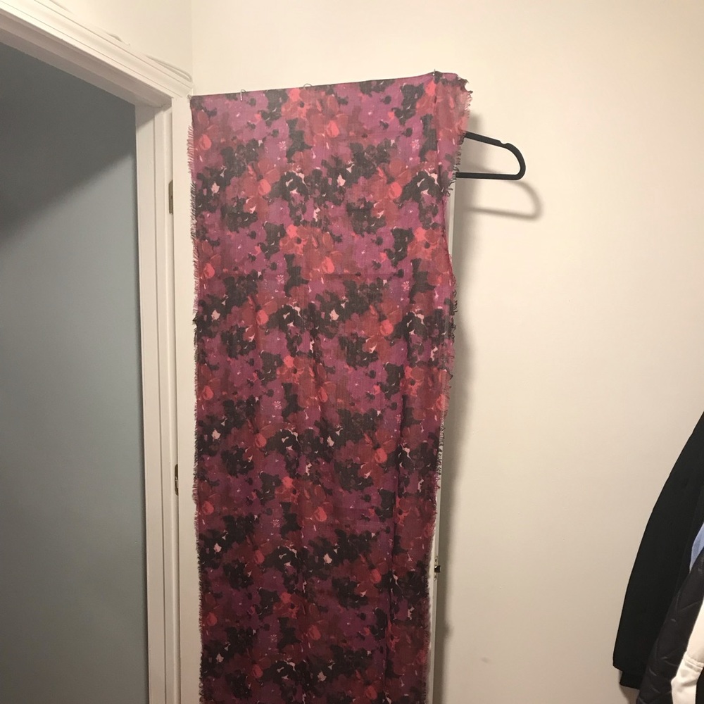 Coach scarf floral